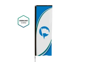 Beachvlag Vierkant