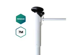 Baniermast Hijsbaar Premium 7m