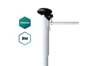 Baniermast Hijsbaar Premium 8m